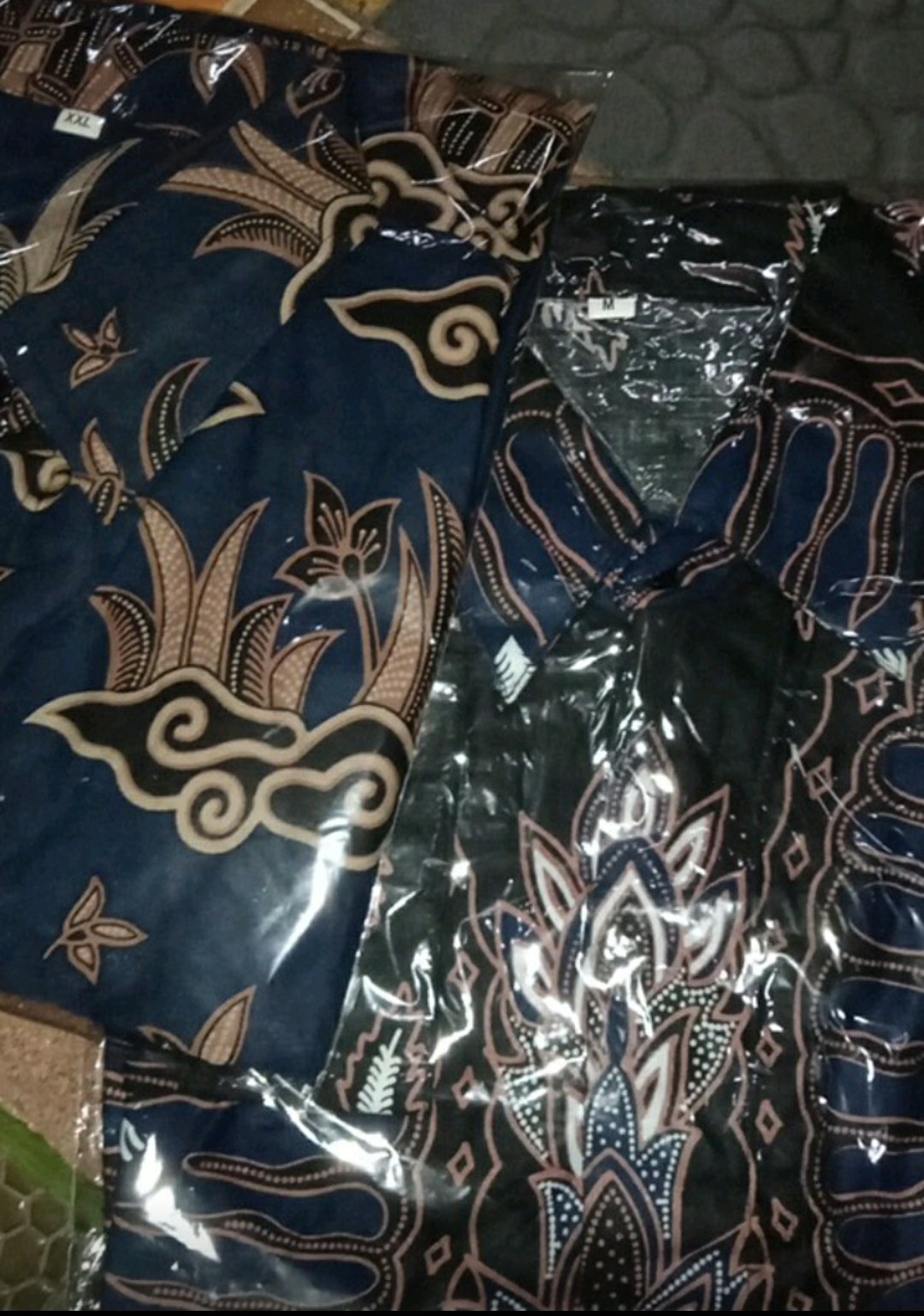 Gamis Batik Terlaris Motif Padi Kipas Mega Mendung Sakura| Batik Pekalongan | Katun Halus