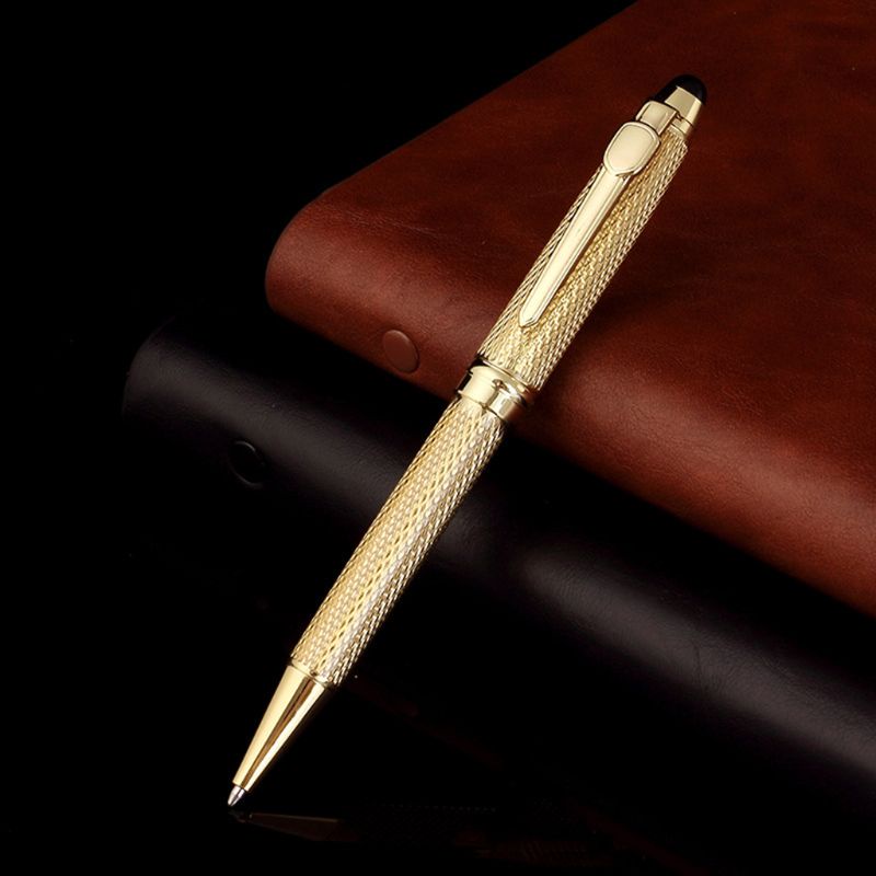Mary 1.0mm Luxury Twist Ballpoint Pen Tanda Tangan Bisnis Rollerball Kantor Bisnis S