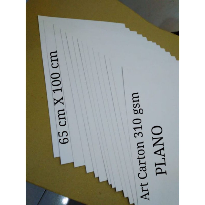 

Kertas Art Carton 310 Gsm Uk Plano 65 cm X 100 cm Free Costom Size