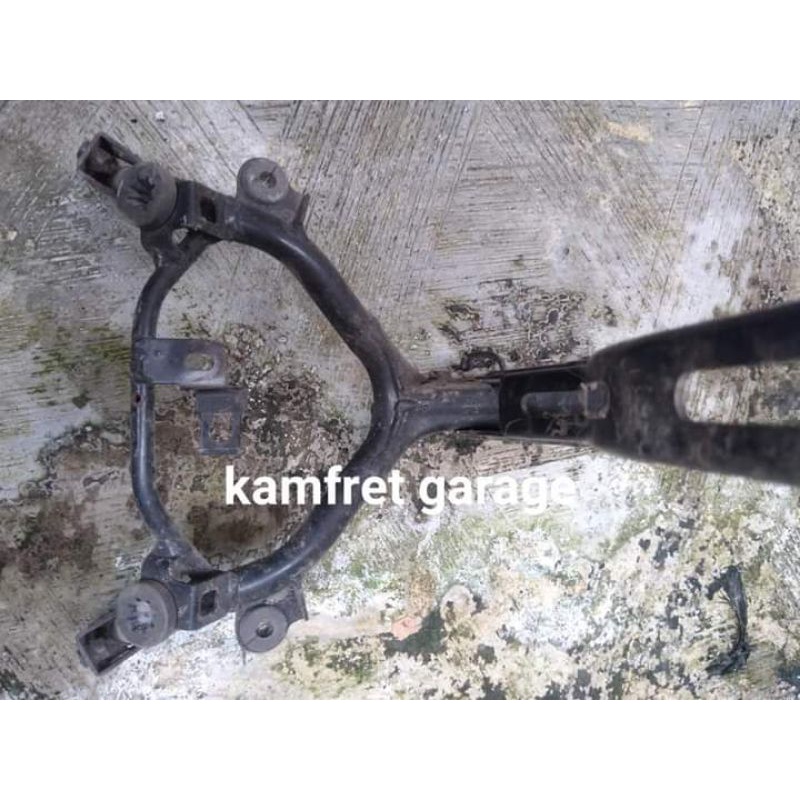 Tanduk rusa bracket batok plat nomer depan honda cbr 150 k45a lokal