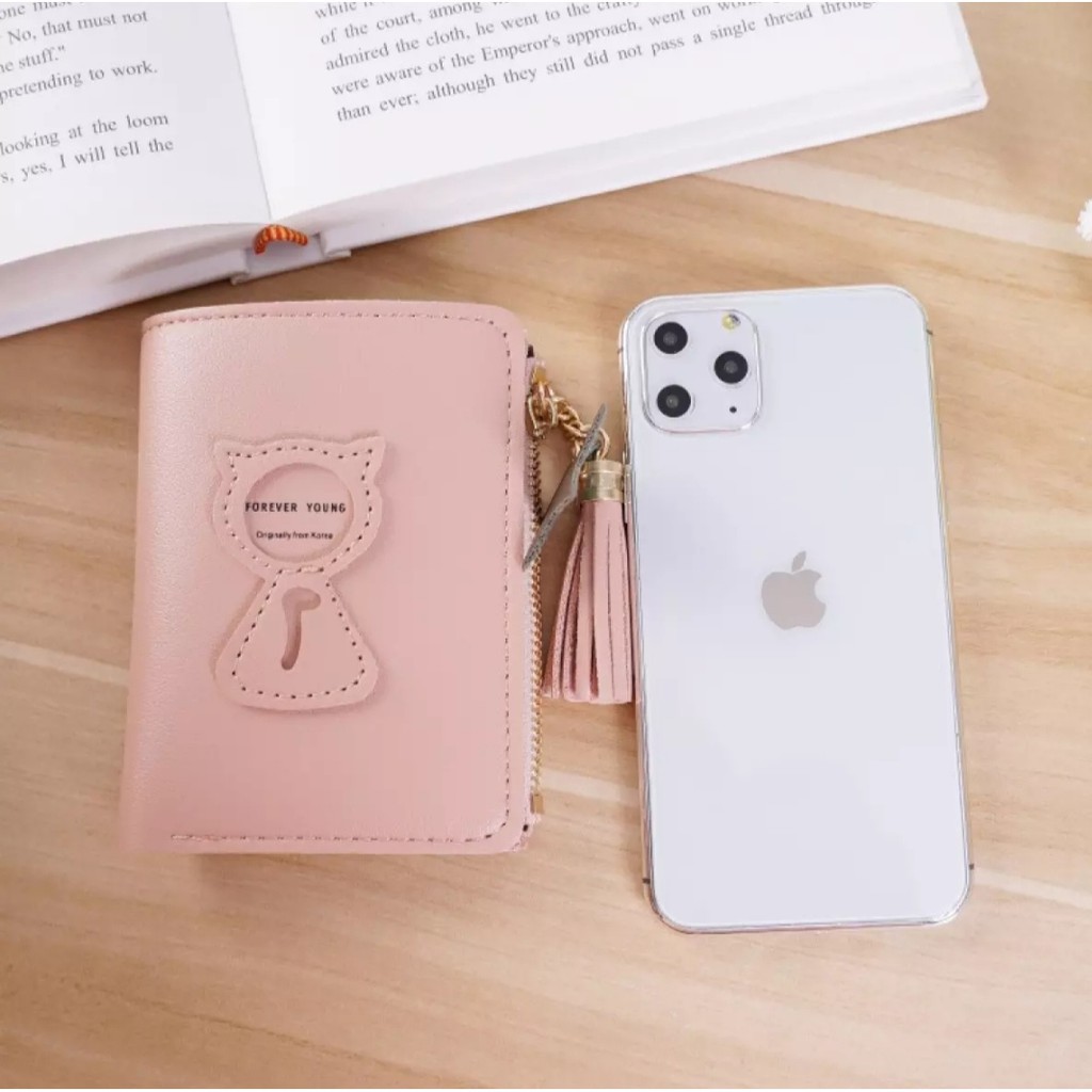 *ALIBABA1688*COD DOMPET WANITA D105 KOREAN FASHION TRENDY FASHION WALLET