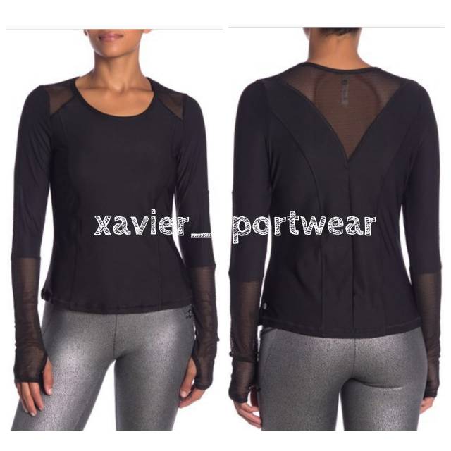 Gottex hole mesh long sleeve