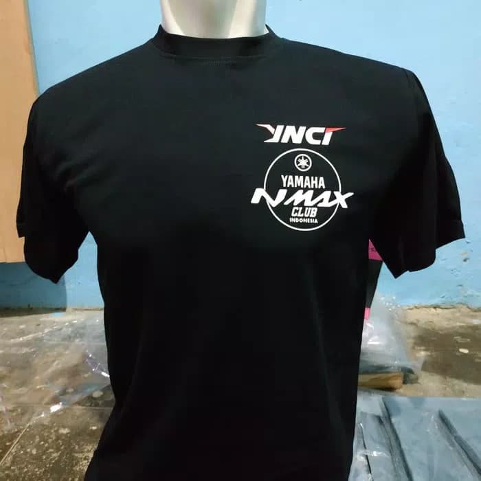 tshirt baju Kaos YAMAHA NMAX CLUB INDONESIA