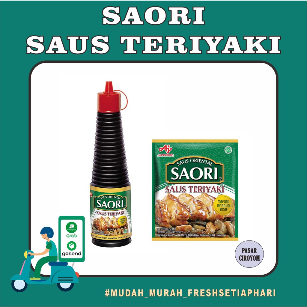

SAORI SAUS TERIYAKI MURAH BANDUNG