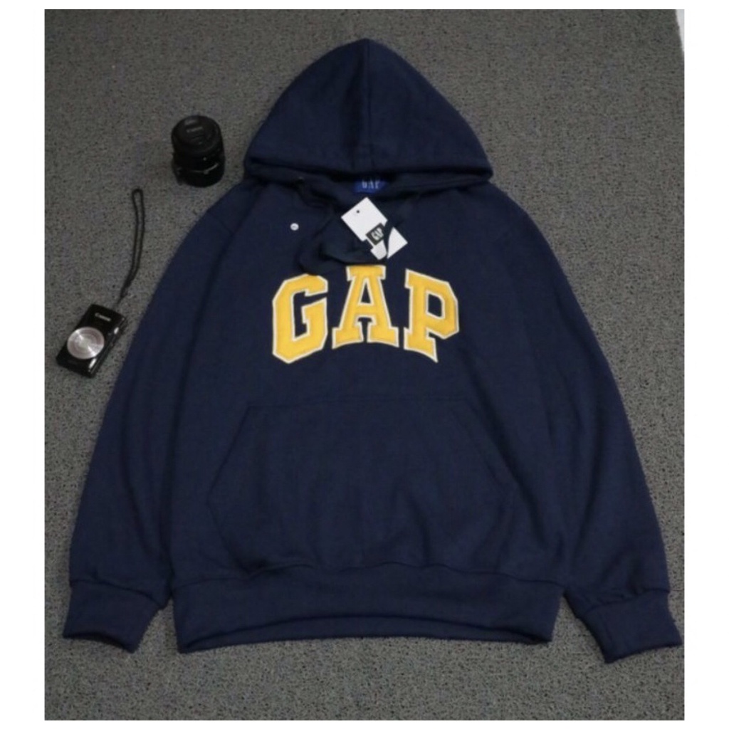 Sweater Hoodie GAP Nevy FullBordir Original Premium