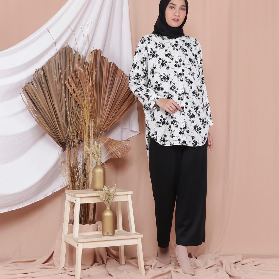 [ RJR ] TUNIK KEMEJA OVERSIZE KEYKO WOLFIS WANITA PREMIUM KODE : BL19 ✅