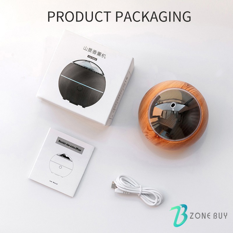 100% ORI Aromaterapi Difuser 150ML Aromaterapi Difuser Dengan(Berisi Free Essential oil)-7