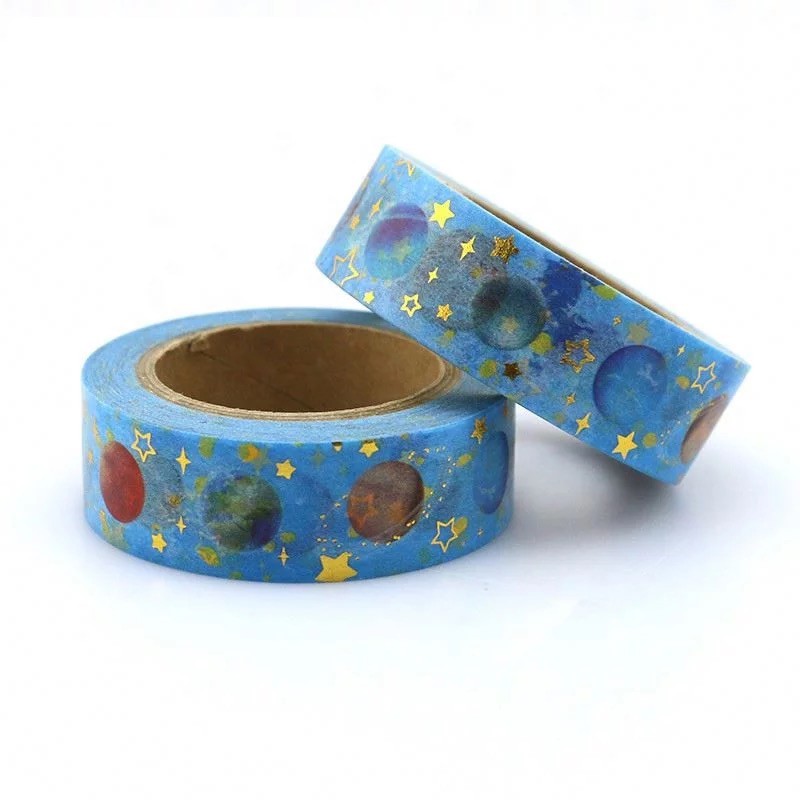 

UNIVERSE GOLD FOIL WASHI TAPE - SELOTIP DEKORASI