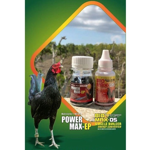 MH.HOMESTORE- Doping ayam Power Max EP dan Biomax OS