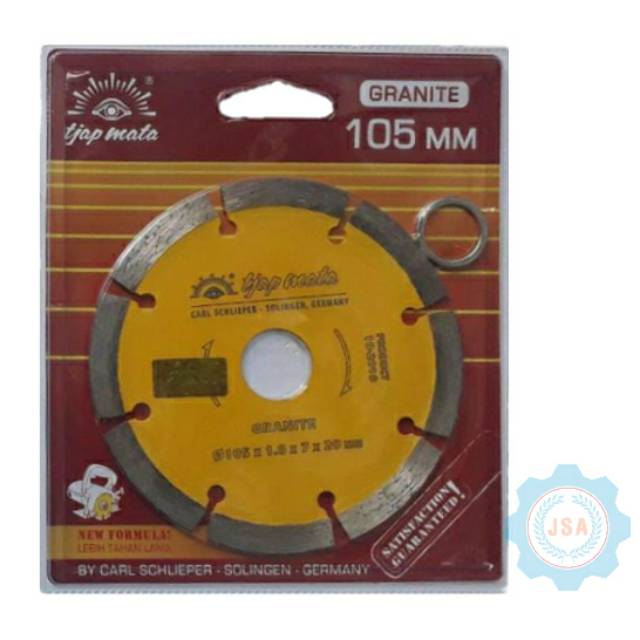 Diamond Wheel Mata Potong Cap Mata Dry 4" Granit