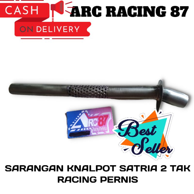 SARANGAN /SARINGAN KNALPOT SATRIA 2 TAK RACING (PERNIS)