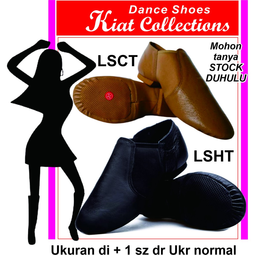 SEPATU LINE DANCE WANITA Lentur Ballet LSCT/HT