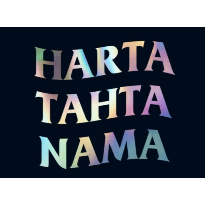 

sticker harta tahta nama custom cutting sticker