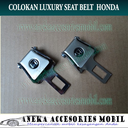 Colokan Safety Belt / Safetybelt / Seat belt / Seatbelt Mobil Logo Honda Brio / Brio Satya