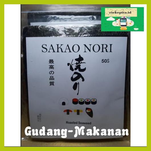 

5Yer67R- Sushi Nori / Sakao Nori 50 Sheets T7Rty67-