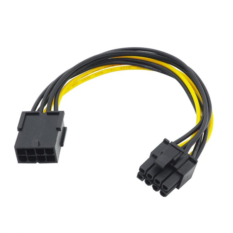 Kabel Extender CPU EPS 8 Pin Female to 8 Pin Male