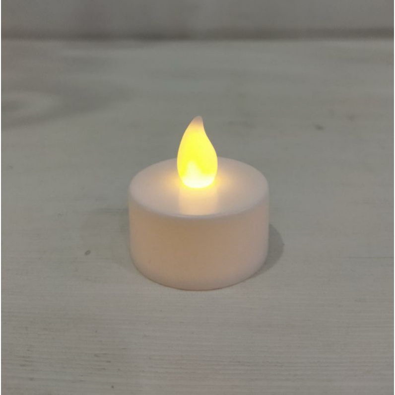 X-KU037K Lilin elektrik kecil lampu kuning/ Lilin Dekorasi