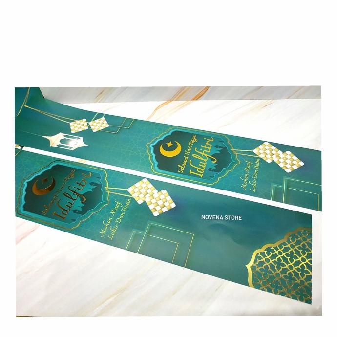 

Paper Belt Lebaran Eid Idul Fitri-Hiasan Box Kotak Dus Hampers Hot!!!R30F