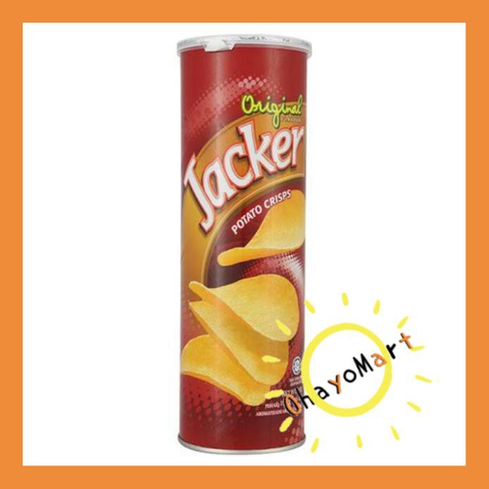 

JACKER POTATO CRISPS ORIGINAL/ POTATO CHIPS/ KERIPIK KENTANG 110G