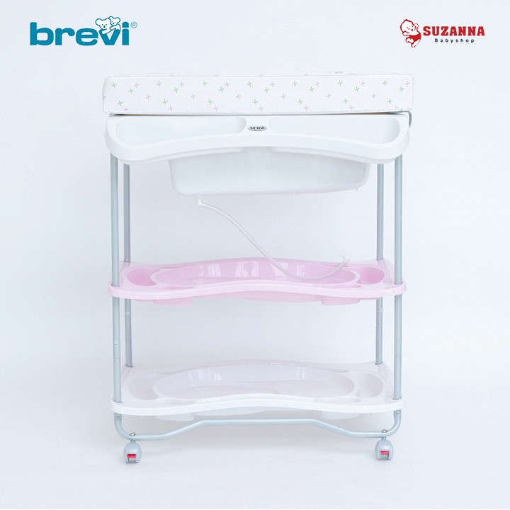 brevi changing table with bath