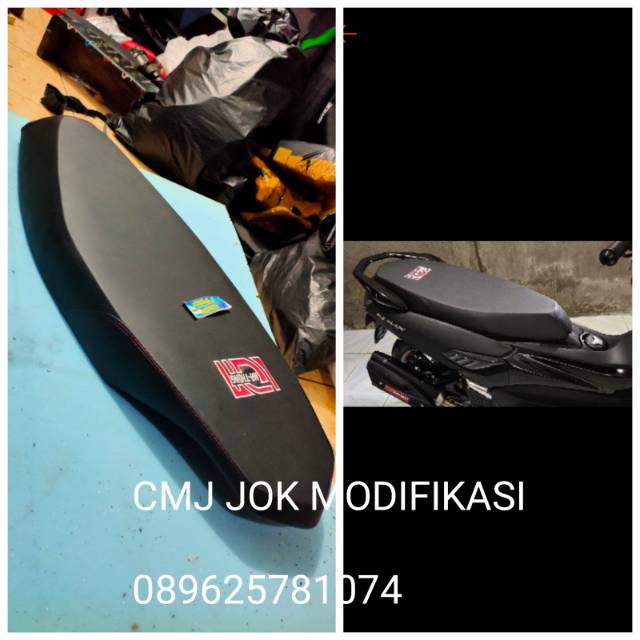 Jok nmax old modifikasi slim motif natong
