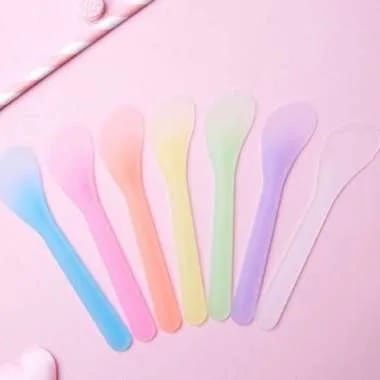 `ღ´ PHINKL `ღ´ spatula masker warna warni untuk aplikasi oles masker organik bubuk