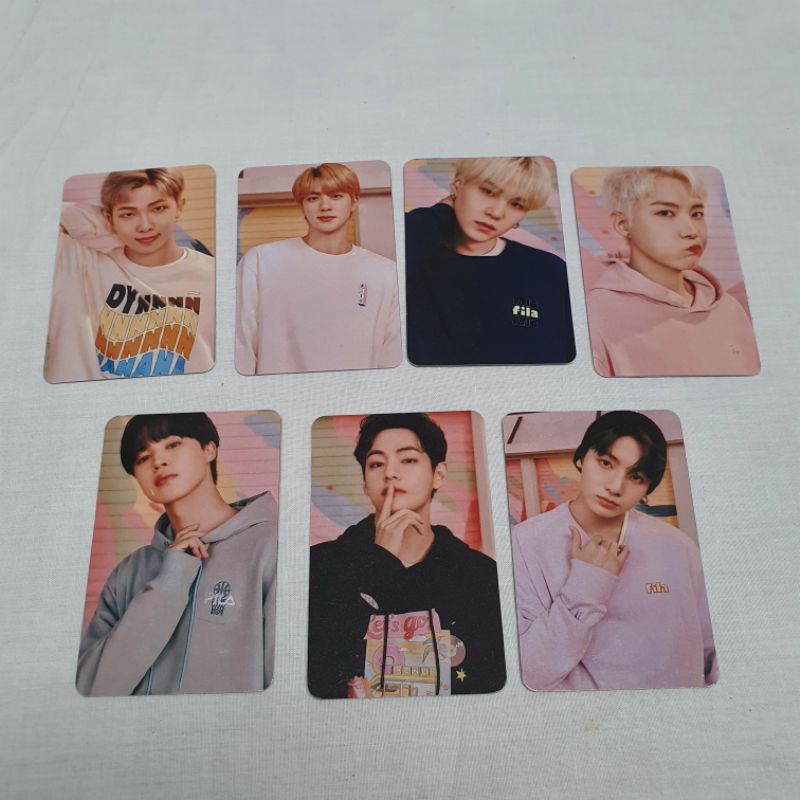 BTS Fila Dynamite Photocard Set