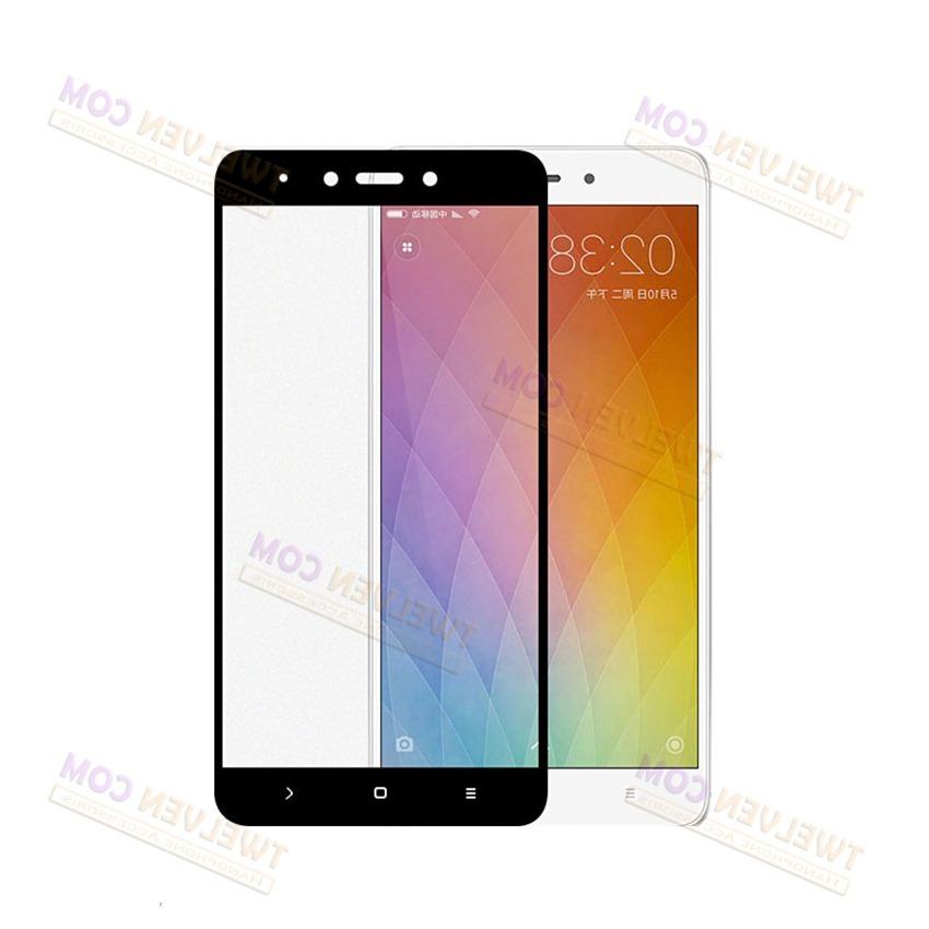 [FLASH SALE] zenBlade 5D Full Cover Tempered Glass Xiaomi Redmi Note 4 / 4x / 4 Pro - Black