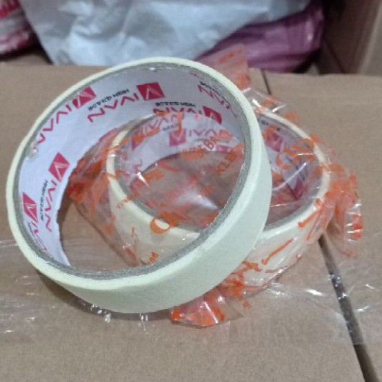 Lakban Kertas Masking Tape 1 Inch (24mm)