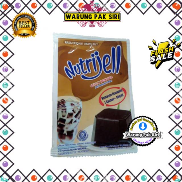 

Nutrijell Cincau | Jelly Cincau [10gr] (Jember)