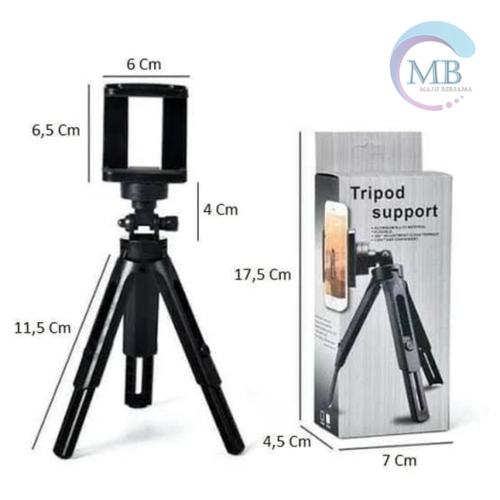 HD3 Tripod Support Tripod Mini Plus Holder TRIPOD SUPPORT MINI 4 LEVEL PHONE EXTENDABLE WITH HOLDER U universal PHONE HOLDER MB2490