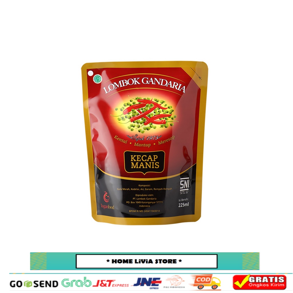 

Lombok Gandaria Kecap Manis 225 mL