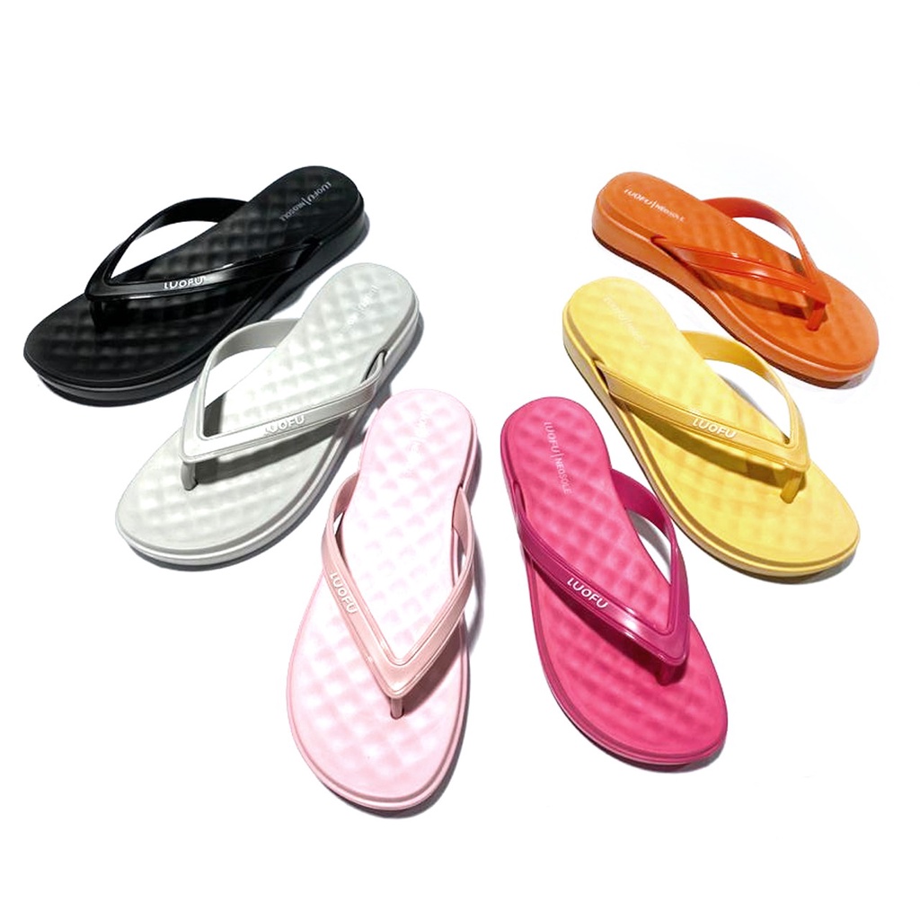 Luofu Sandal Jepit Jelly Wanita Neosole  E7195-A01S (G3)