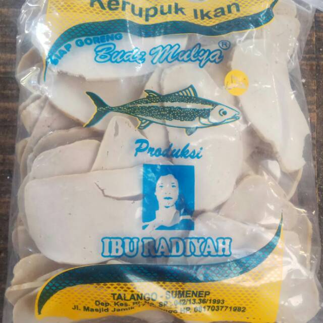 

Kerupuk ikan tengiri khas talango
