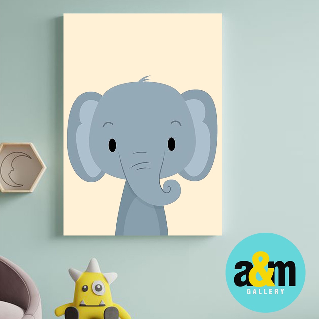 Hiasan Dinding Kamar Bayi (A4) Pajangan Anak Dekorasi Kamar Bayi Wall Decor Tema Pajangan Bayi - A&amp;M