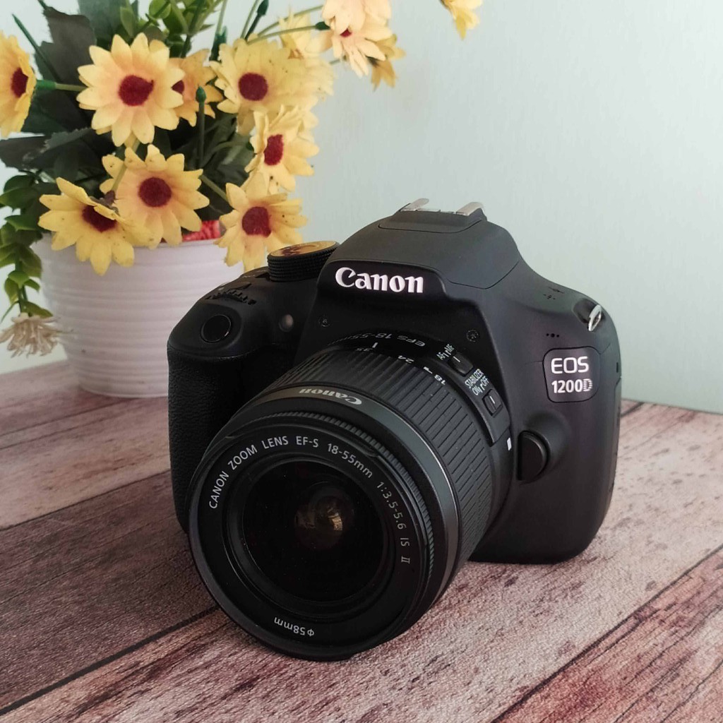 [TERLARIS] Camera Canon DSLR 1200D Kit Bisa Video Siap Pakai FULL EFEK-1