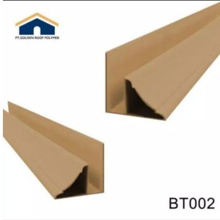 plavon pvc list dinding cokelat