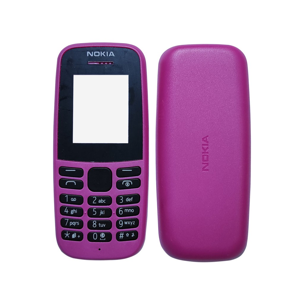 CASING NOKIA 105 2019 KESING + BACK COVER WARNA RANDOM