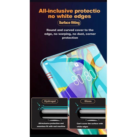 Hydrogel Film For Huawei P20 P30 P40 Pro Lite Screen Protector Mate 20 30 40 P Smart Z Y6 2018 2019 Plus Protective Not Glass