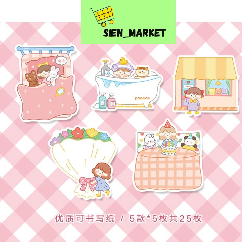 

Memo Kertas Motif Memo Kartun Memo Lucu Satuan Memo