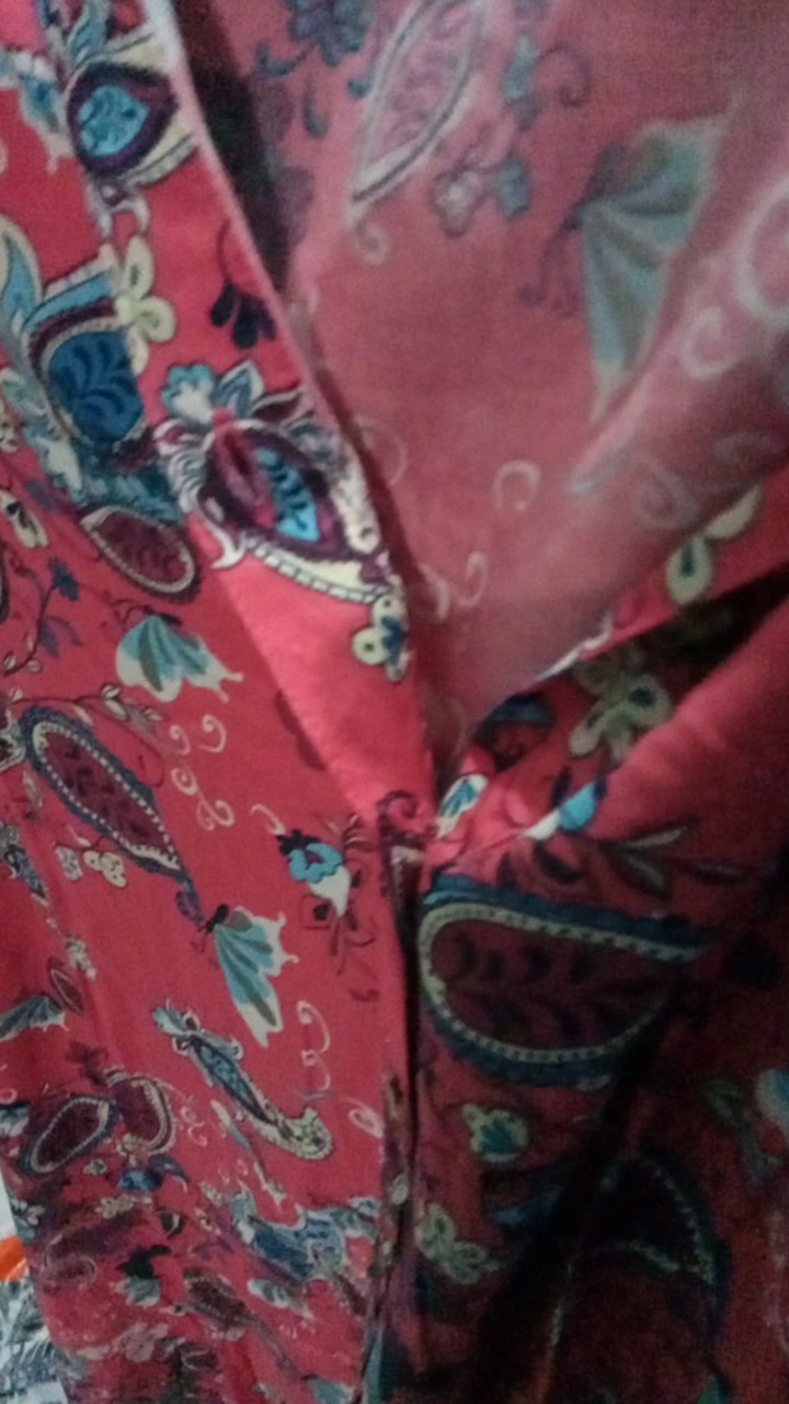 Lerosetz - Dress Wanita | Gamis Print Motif Batik Pinky