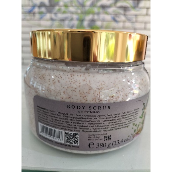 Dewi Sri Spa Body Scrub Whitening 380gr