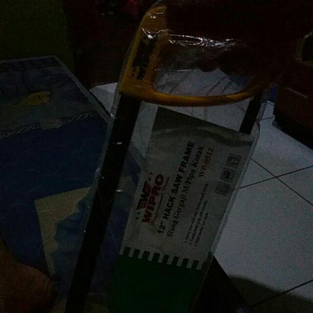 Gergaji Besi 12 Wipro/ Hacksaw Frame Wipro / Gagang Gergaji Besi 12