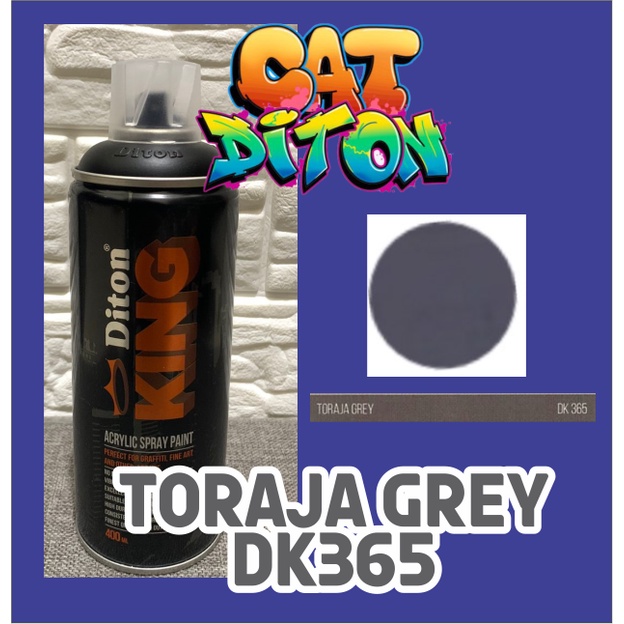 

Diton King DK365 TORAJA GREY - Acrylic Spray Paints