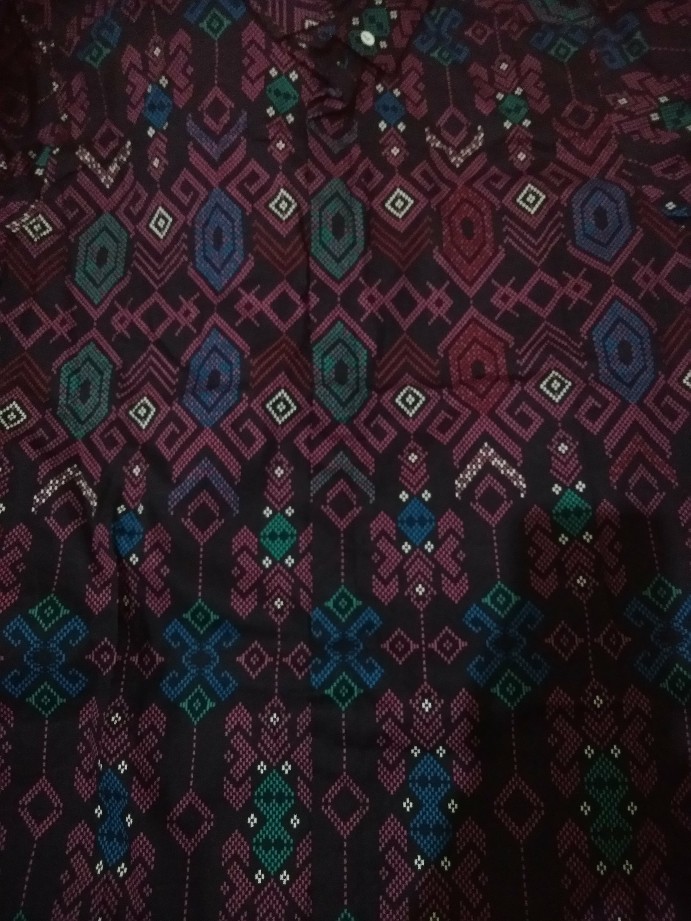 Batik Songket Couple Anak Dan Ayah