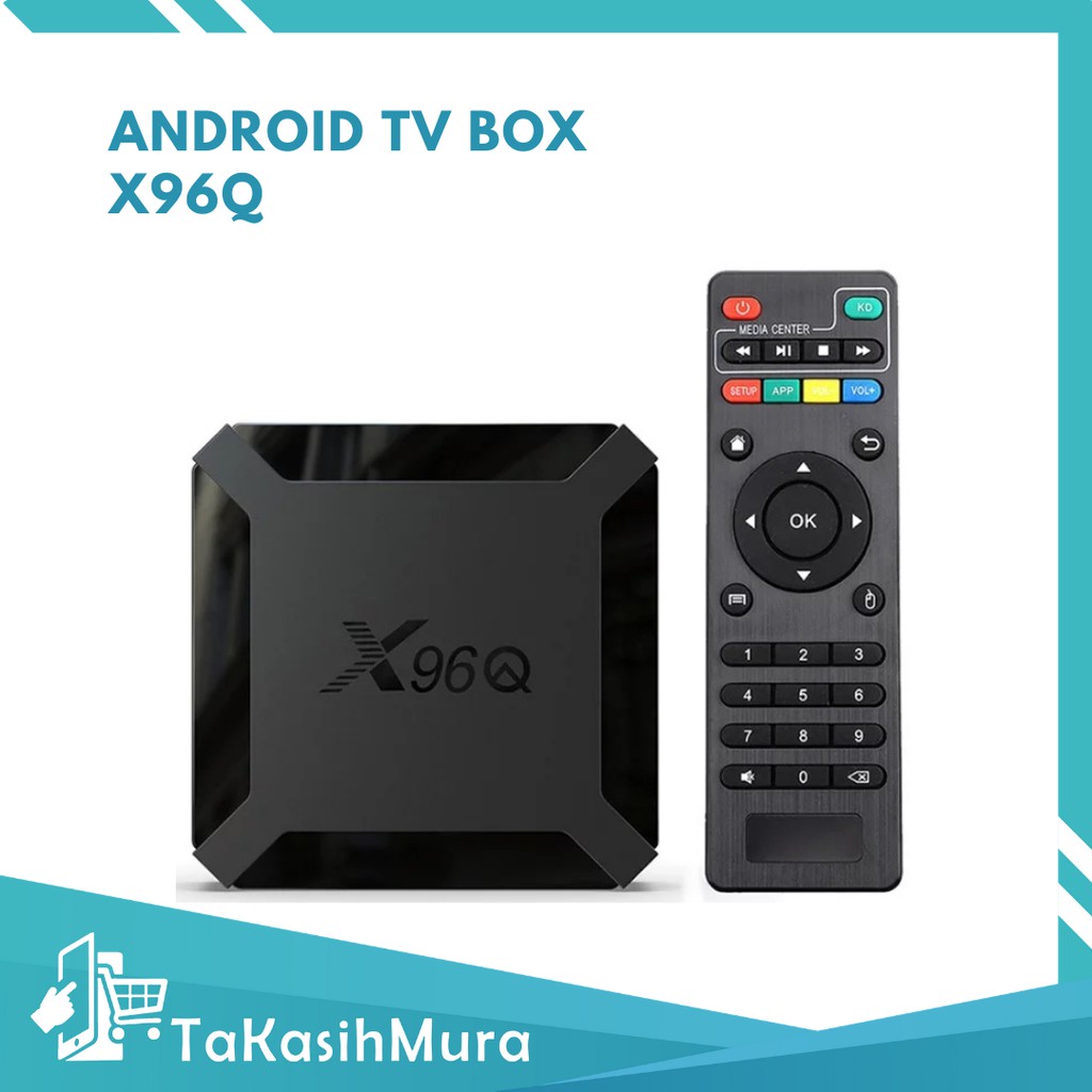 X96Q Android 10.0 TV BOX 2GB RAM 16GB ROM MIRACAST AIRPLAY