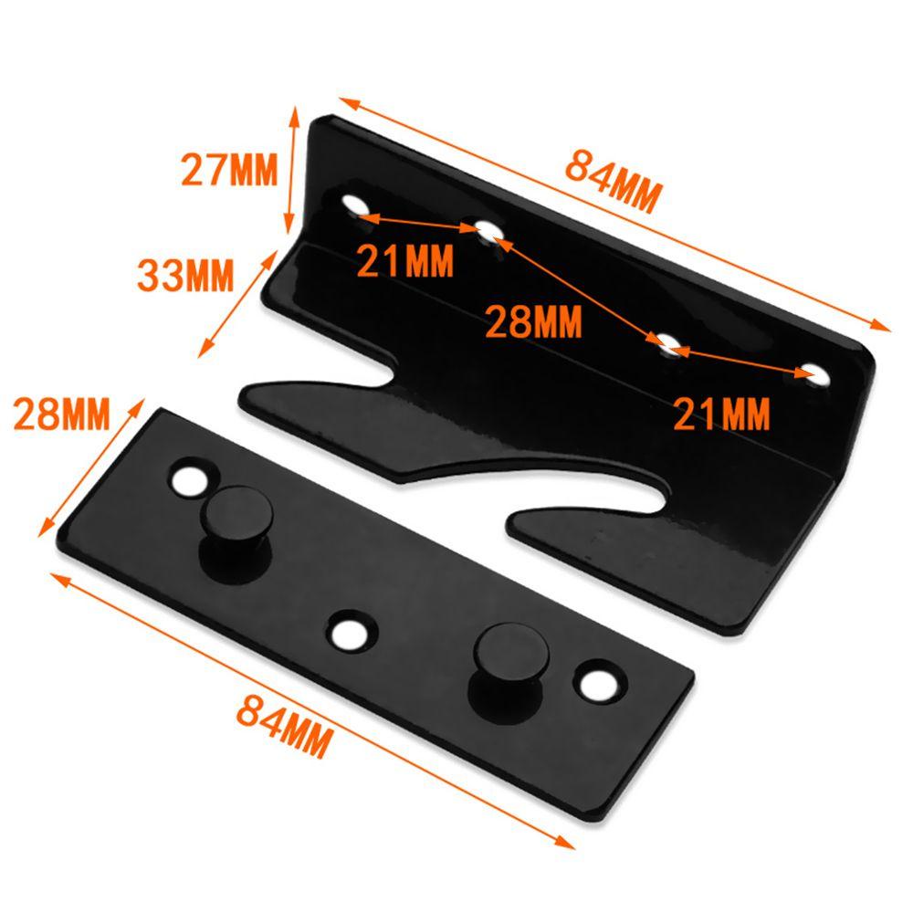 Ly 4set Engsel Ranjang Perangkat Keras Sambungan Tetap Penyambung Snap Sudut