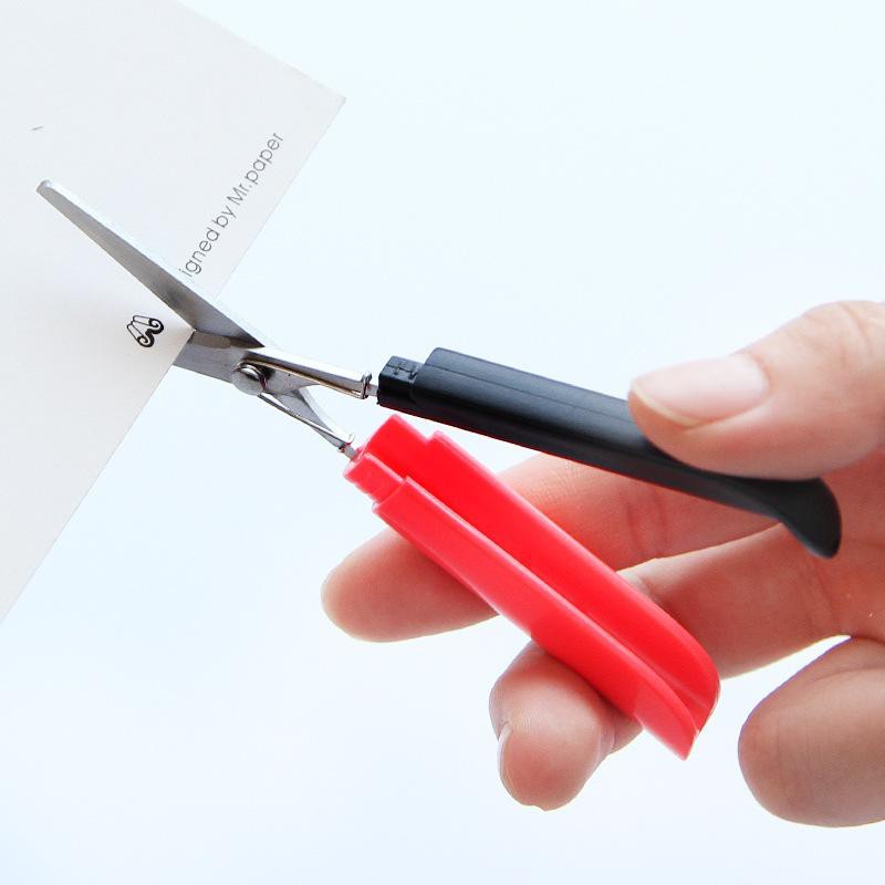 OS Gunting Portabel Gunting Pulpen Gunting Lipat Mini Portable Import