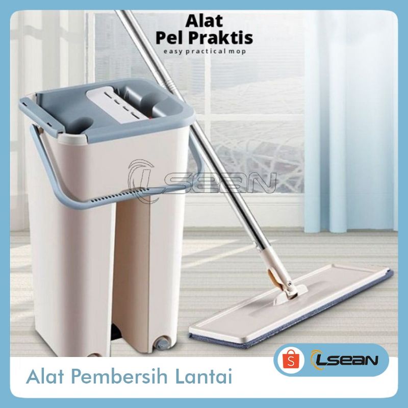 ULTRA MOP SET ALAT PEL PRAKTIS PENGEPEL OTOMATIS | FREE 2PCS KAIN PELL