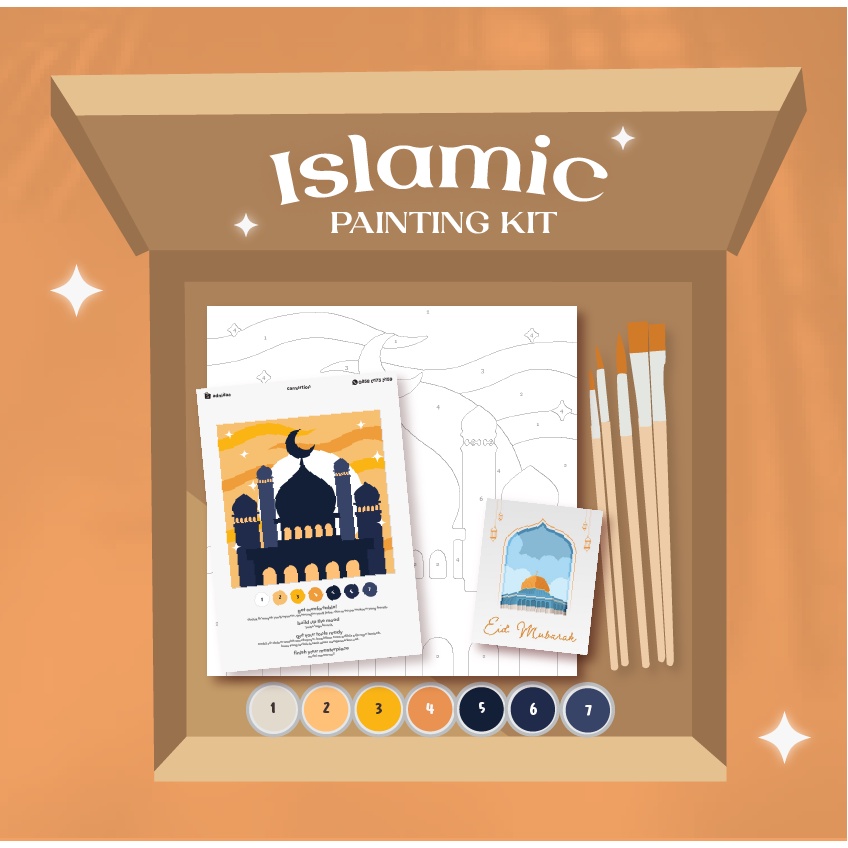 

RAMADHAN PAINTING KIT - FREE GIFT CARD - HAMPERS